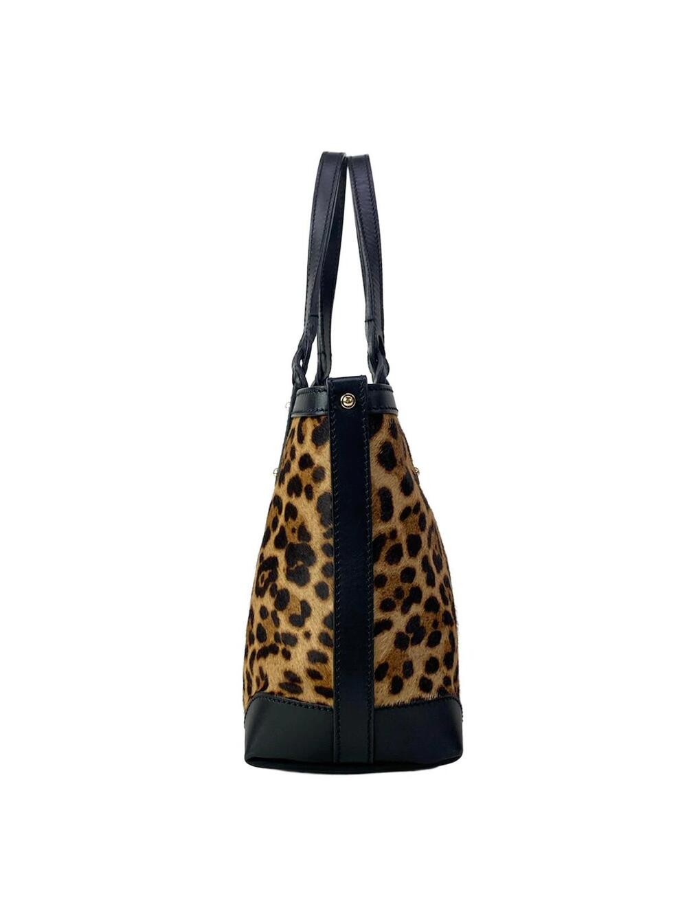 Gucci Craft Brown Black Unborn Calf #285692G12B - Picture 2 of 15